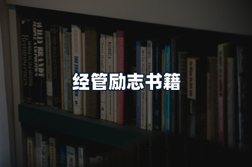 经管励志书籍